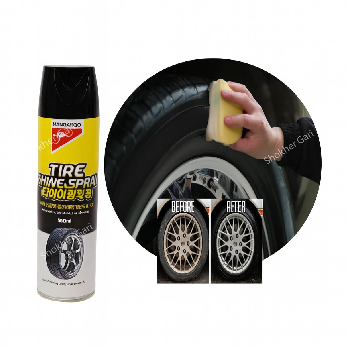 Kangaroo Tire Shine 400 ml