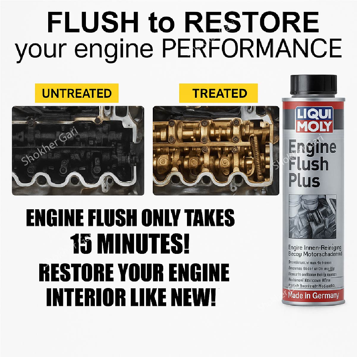 Liqui Moly Engine Flush Plus- 300ML image 2