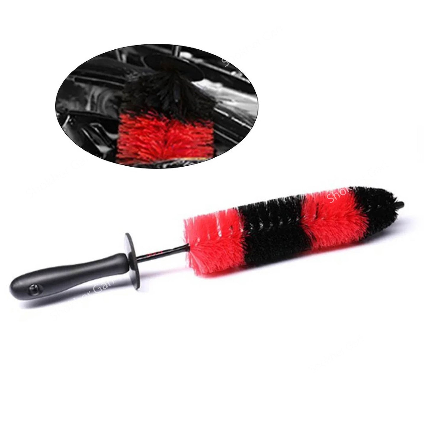 Car Wheel,Rim And Engine Detailing Brush