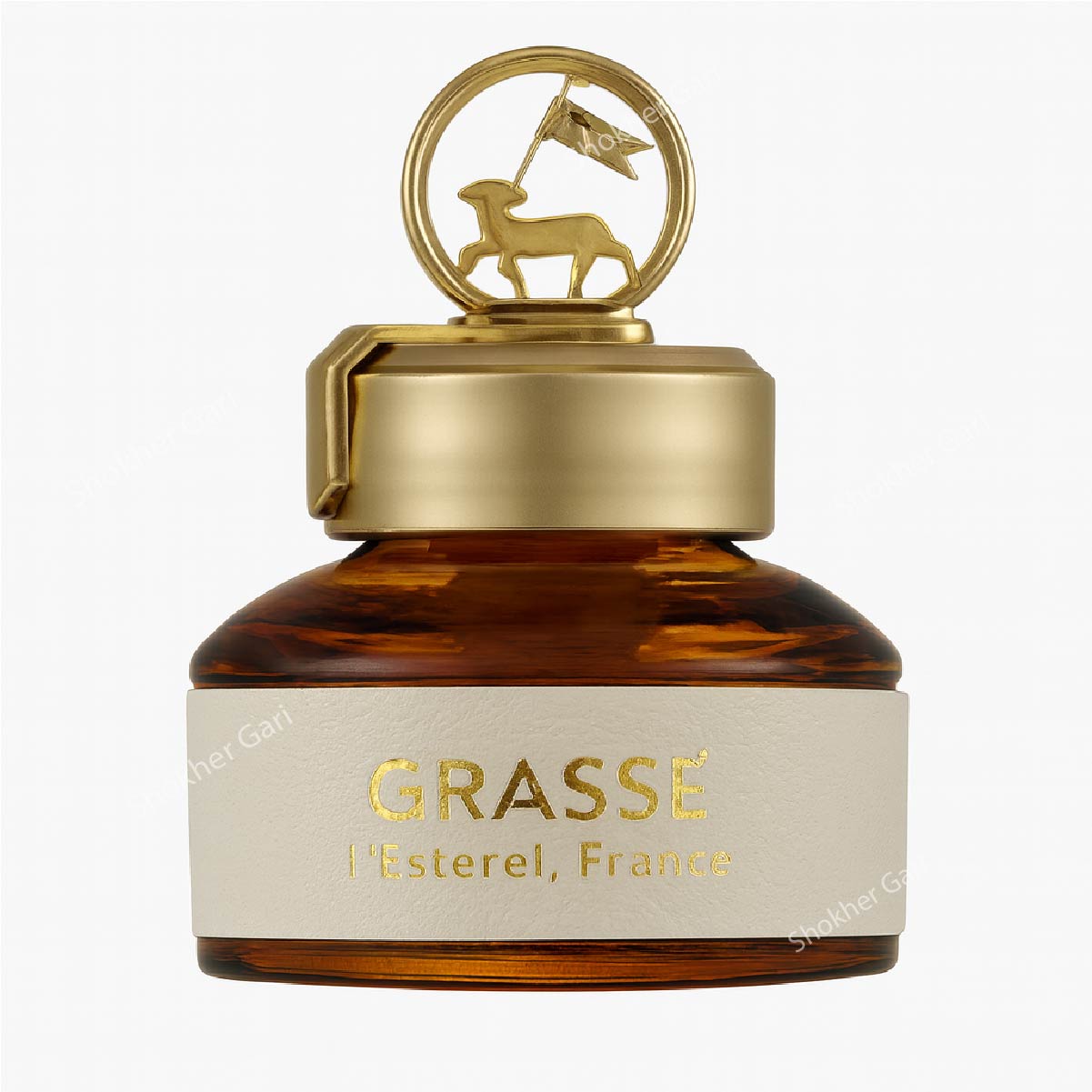 Bullsone Grasse Car Perfume 100ml - White Musk image