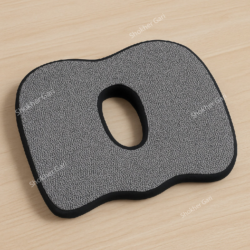 Car Heightening Seat Pillow Cushion - Ash image