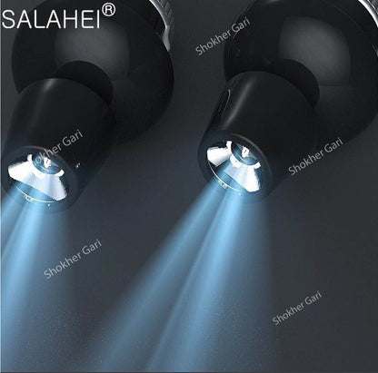 2pcs Car Angel Wings Welcome Light image 3