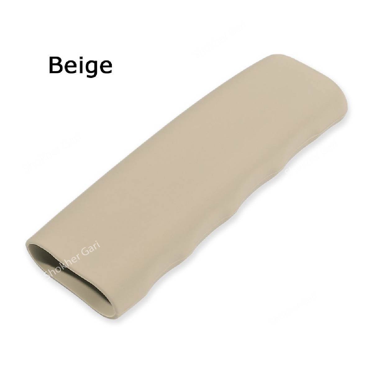 Handbrake Grip Cover Silicone Material-Car Handbrake Sleeve Silicone Cover - Beige image