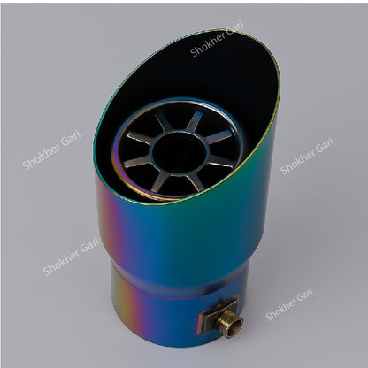 Exhaust Muffler Cap Stainless Steel (S7C) image 1