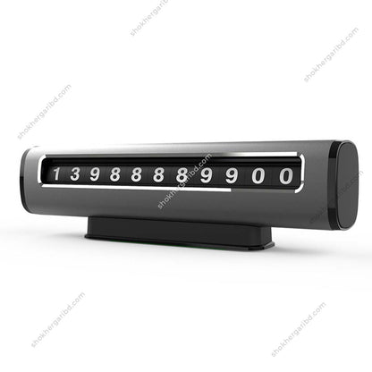 Popular Universal Luxury Temporary Parking Number Plate image 3