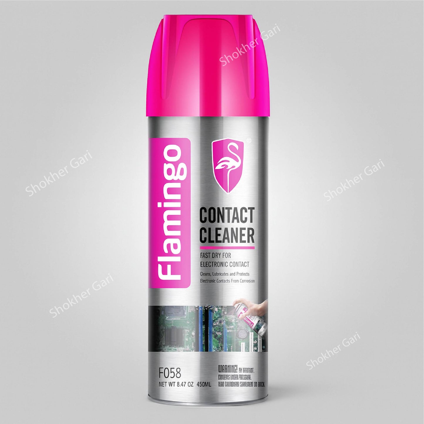 Flamingo contact cleaner for Multiple Electronics Cleanings 450ml image 1