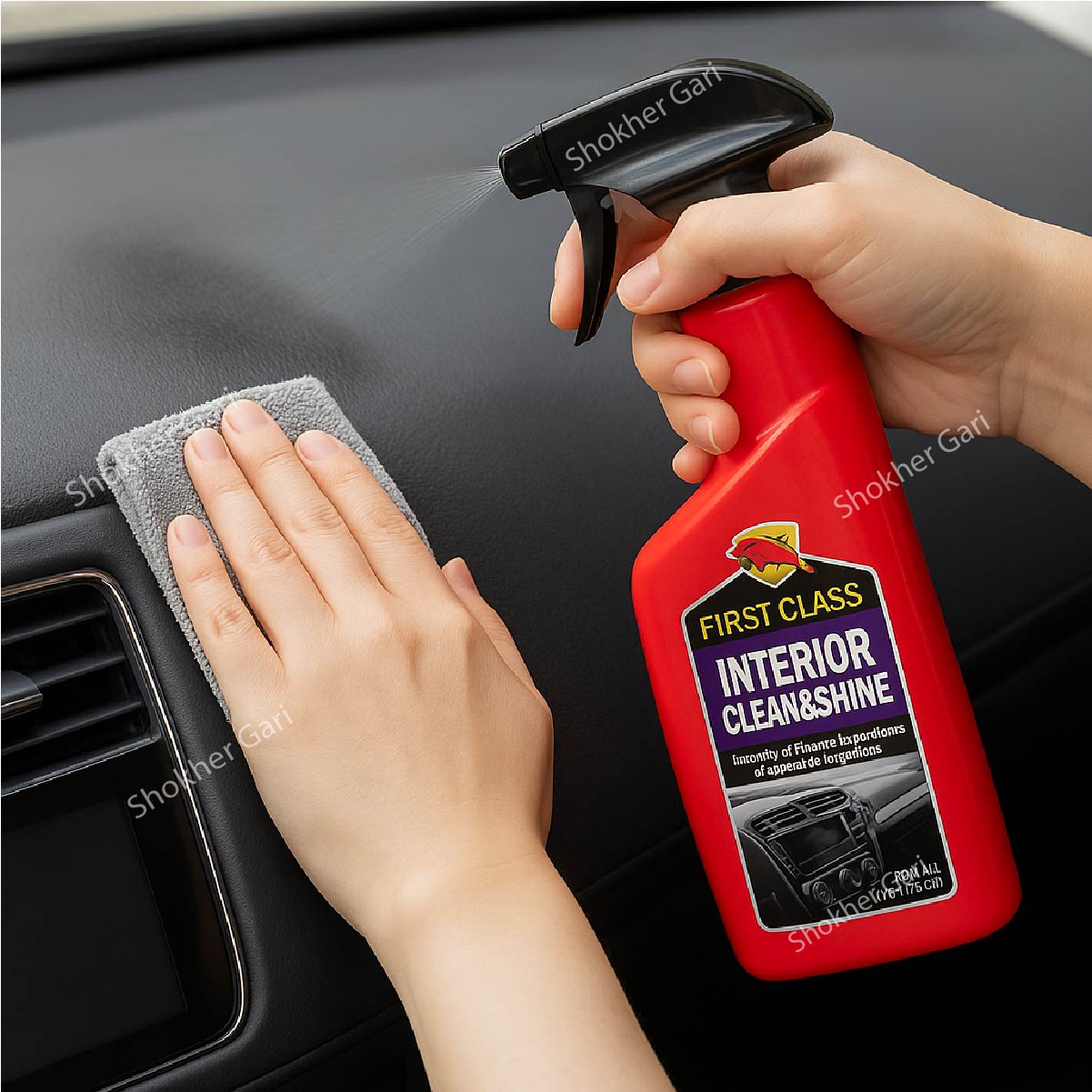 BULLSONE Car Interior Cleaner &amp; Protectant - 500ml image 0