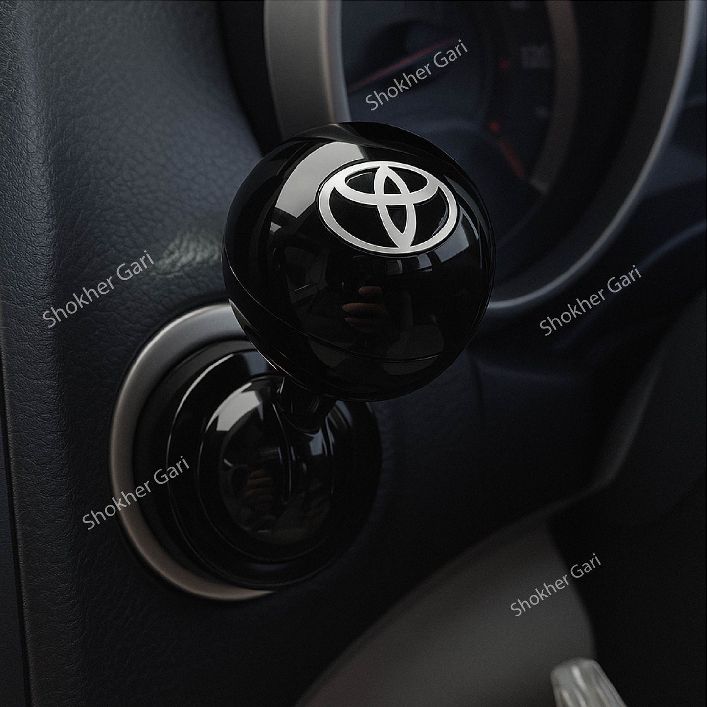 Toyota Car Engine Start Stop Button Joystick  Pushbutton Cover image 1