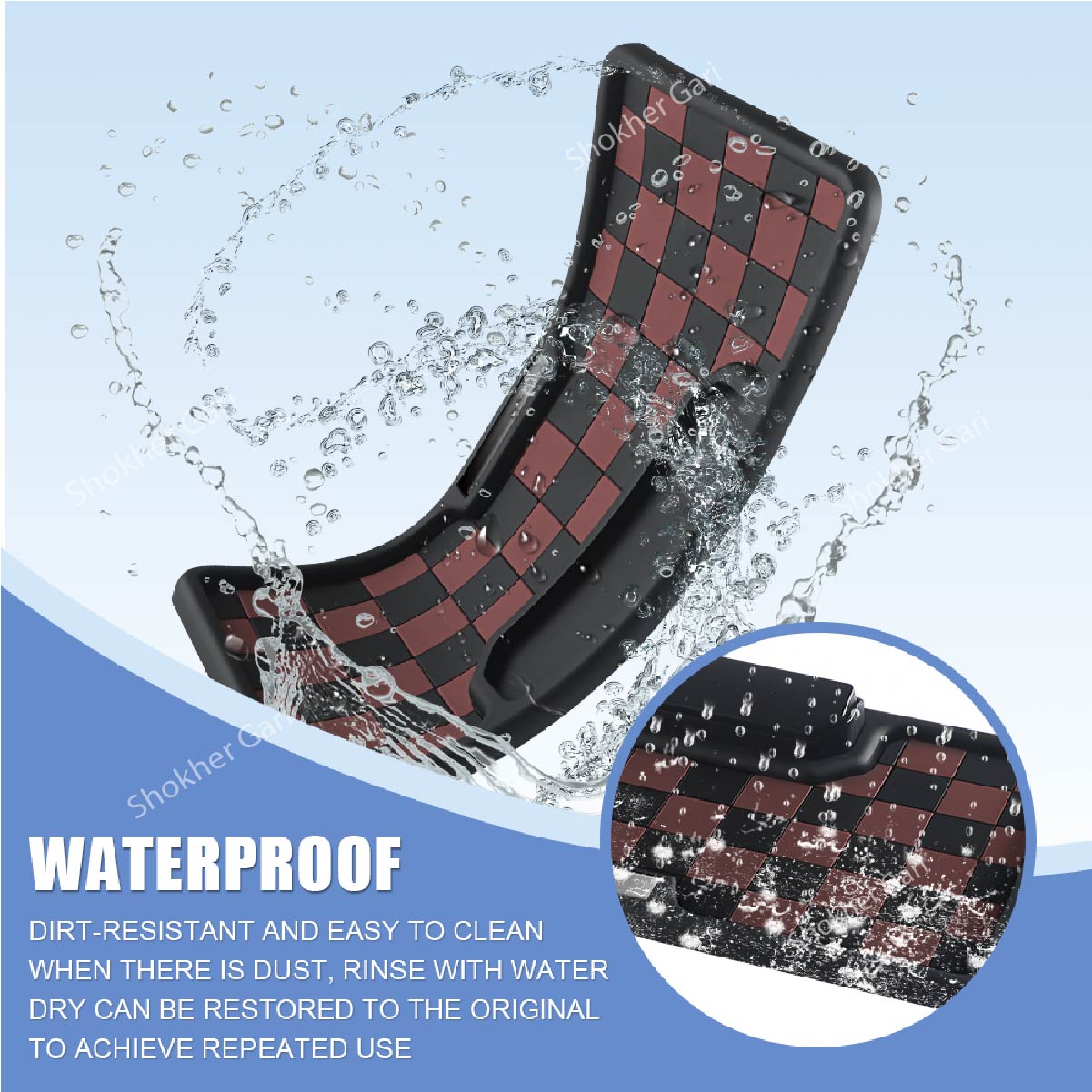 1pcs Non Slip Slide Phone Number Silicone Mat image 8