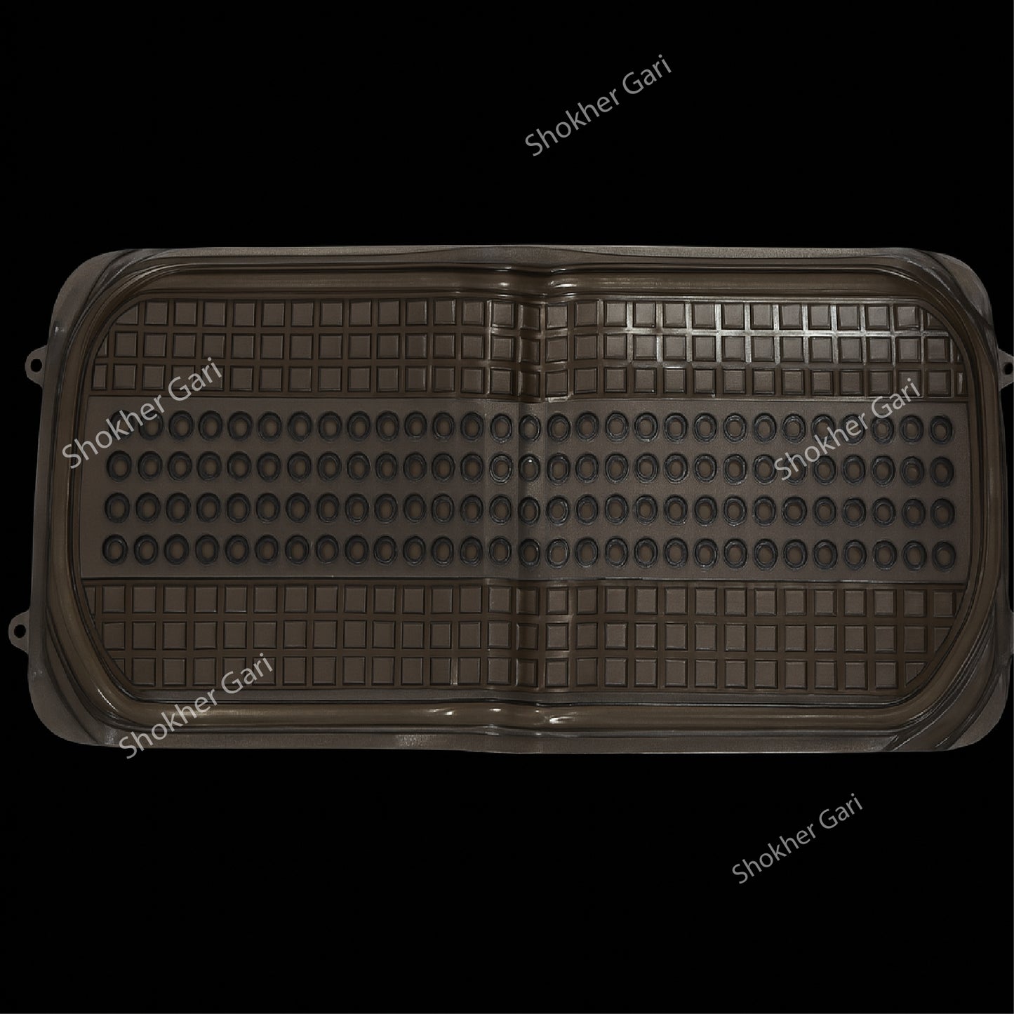 4 Pieces Heavy Duty PVC Rubber Car Floor Mat image 4