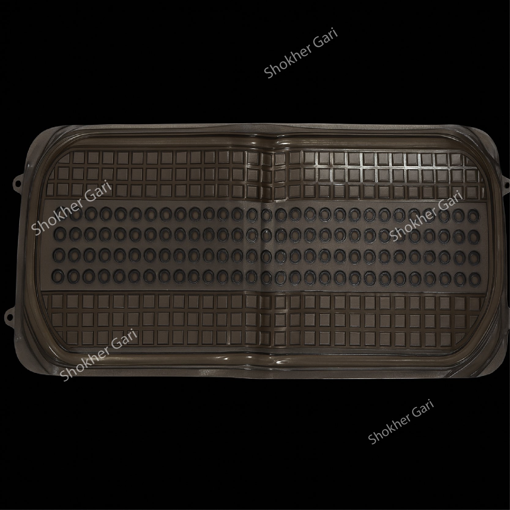 4 Pieces Heavy Duty PVC Rubber Car Floor Mat image 4