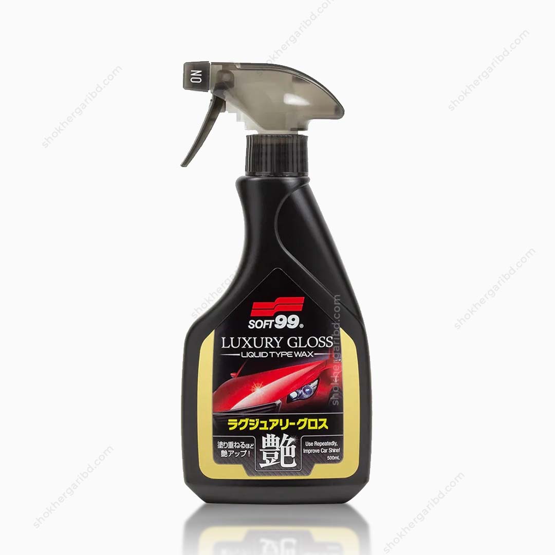 Soft99 Luxury Gloss Liquid Wax Premium Car Wax for High-Gloss Finish And Superior Protection 500ml image 1