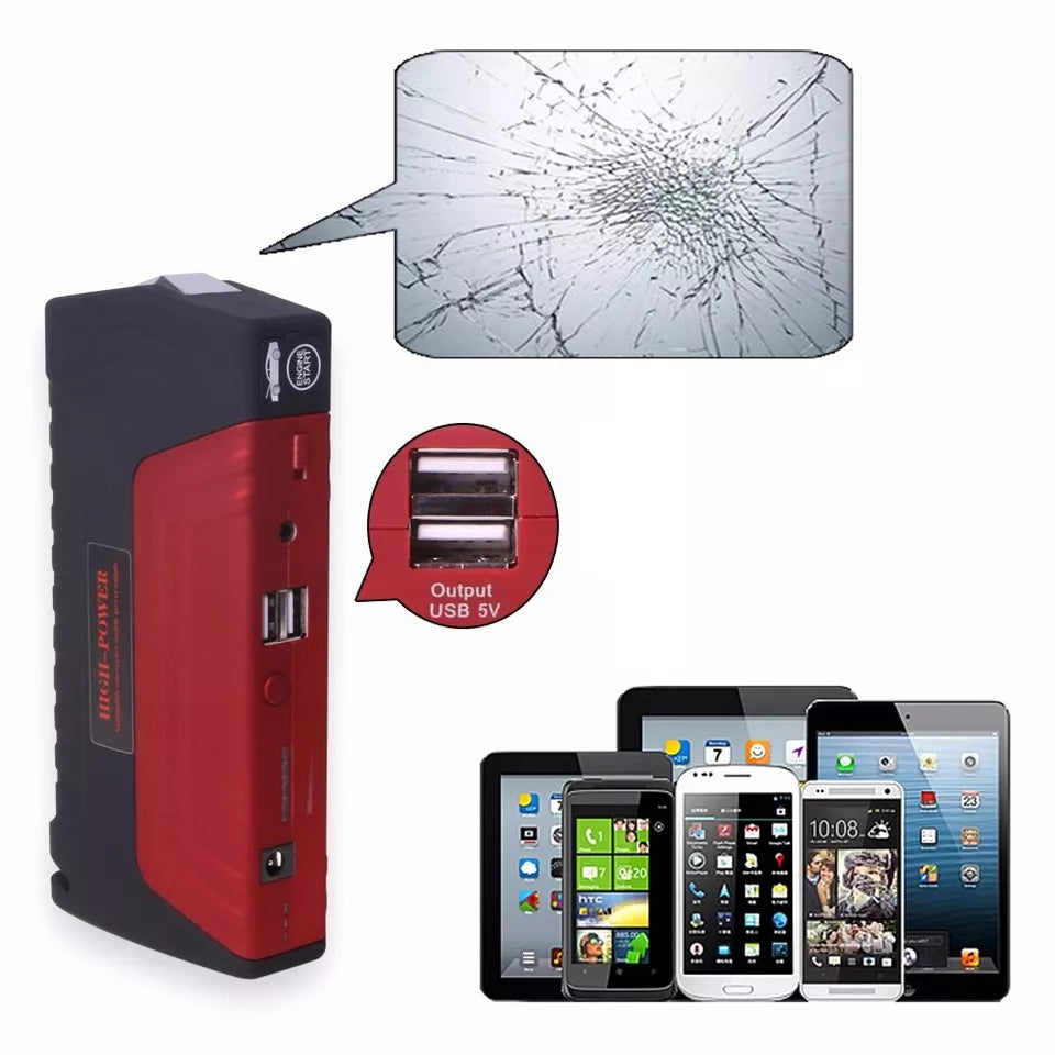 30000 MAh Best Portable Jump Starter 12V  Emergency Backup Power Bank Car Battery image 3