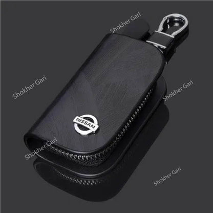 Pu Leather Remote and keychain for Luxurious Car image 5