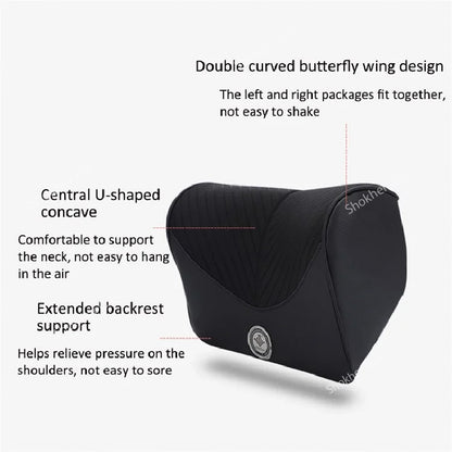 1Pcs Liner Design Memory Foam Neck Pillow image 2