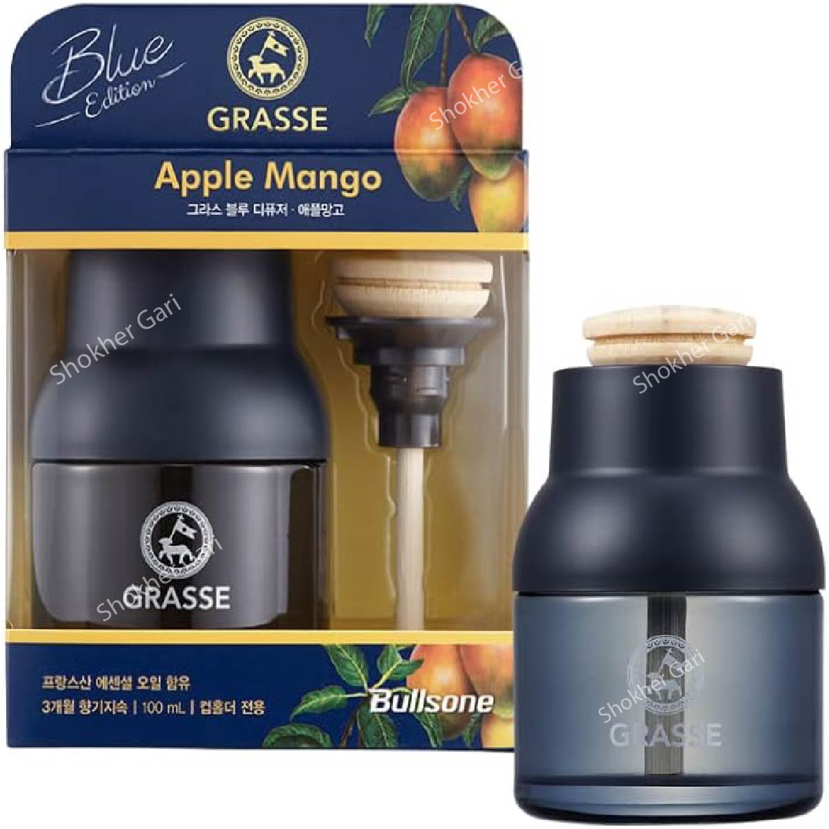Bullsone Grasse Diffuser Perfume 100ml - Apple Mango image