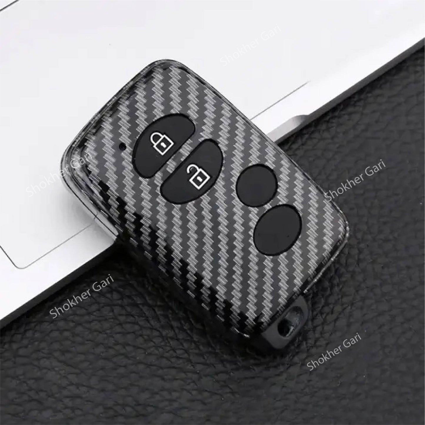 M/Y Carbon Fiber Remote Cover for Toyota Prado ,Fielder, Axio New image 0