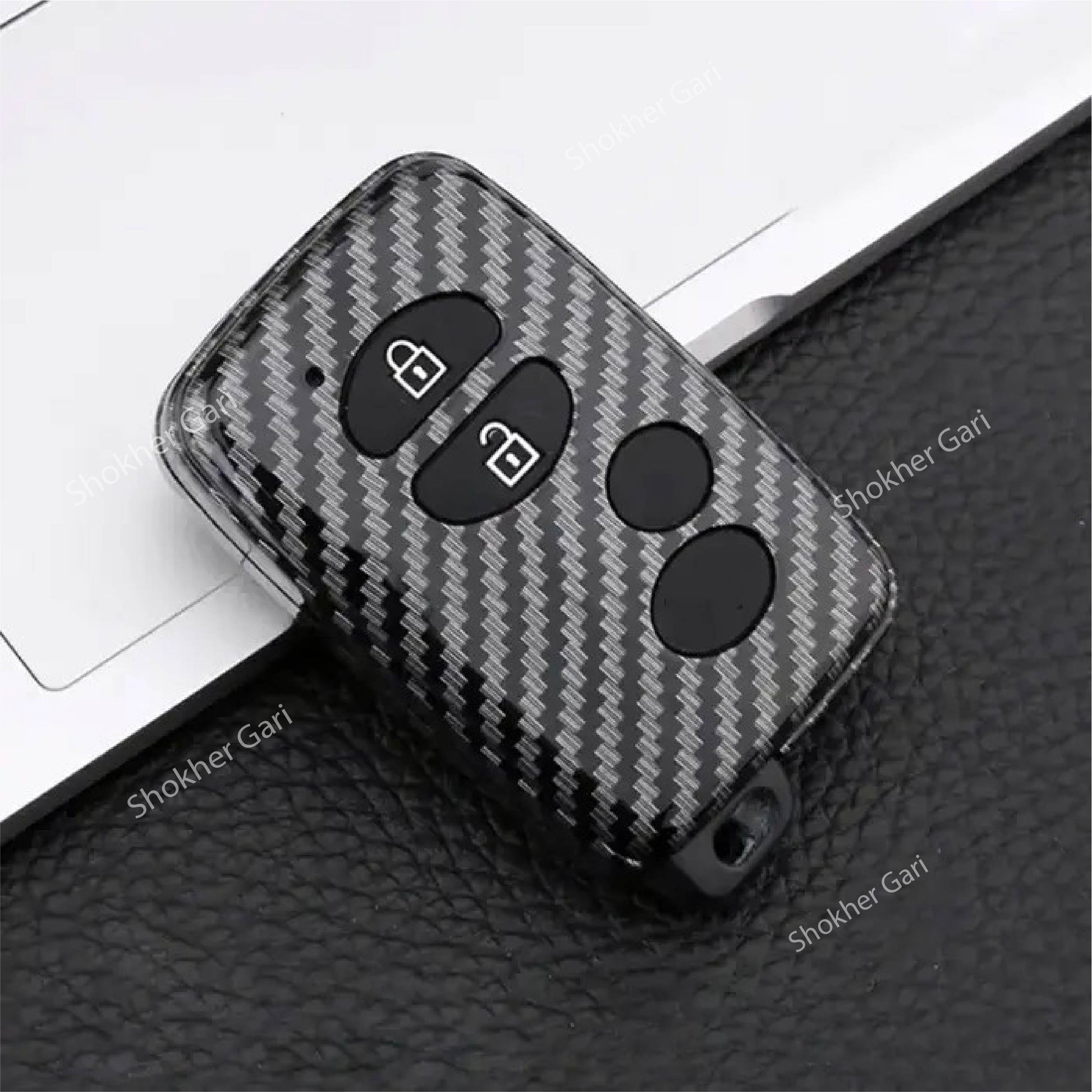 M/Y Carbon Fiber Remote Cover for Toyota Prado ,Fielder, Axio New image 0