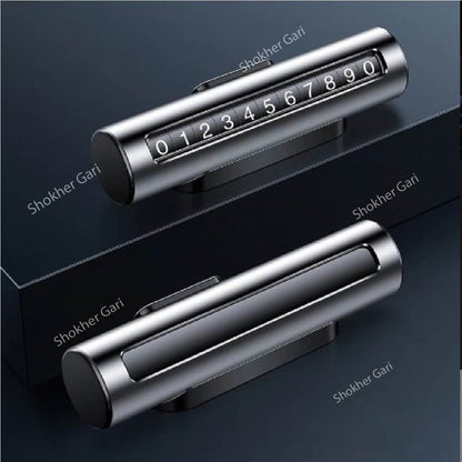 1pcs Metal Roller Type Car Parking Number image 3