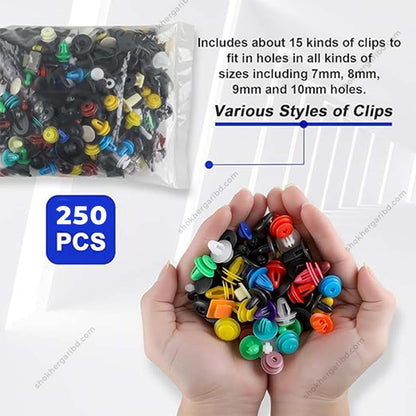 Car Door Trim Panel Fastener Clips Buckle Interior Clip Plastic Fasteners image 3