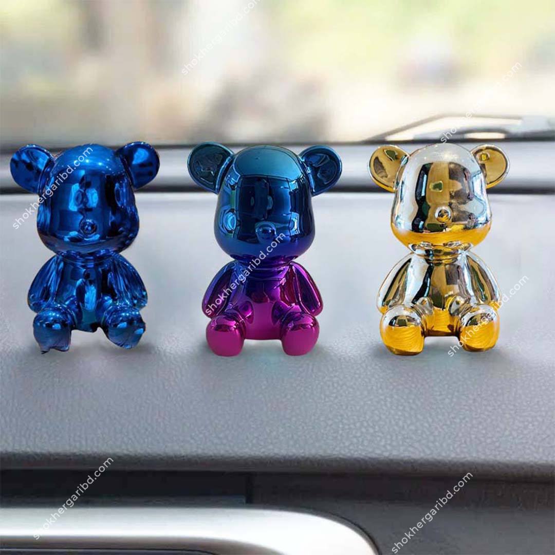 Bear Showpiece Car Perfume 1 Pices image 4