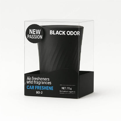 Black Oud Coffee Cup Style Air Freshener Perfume Gel image 6