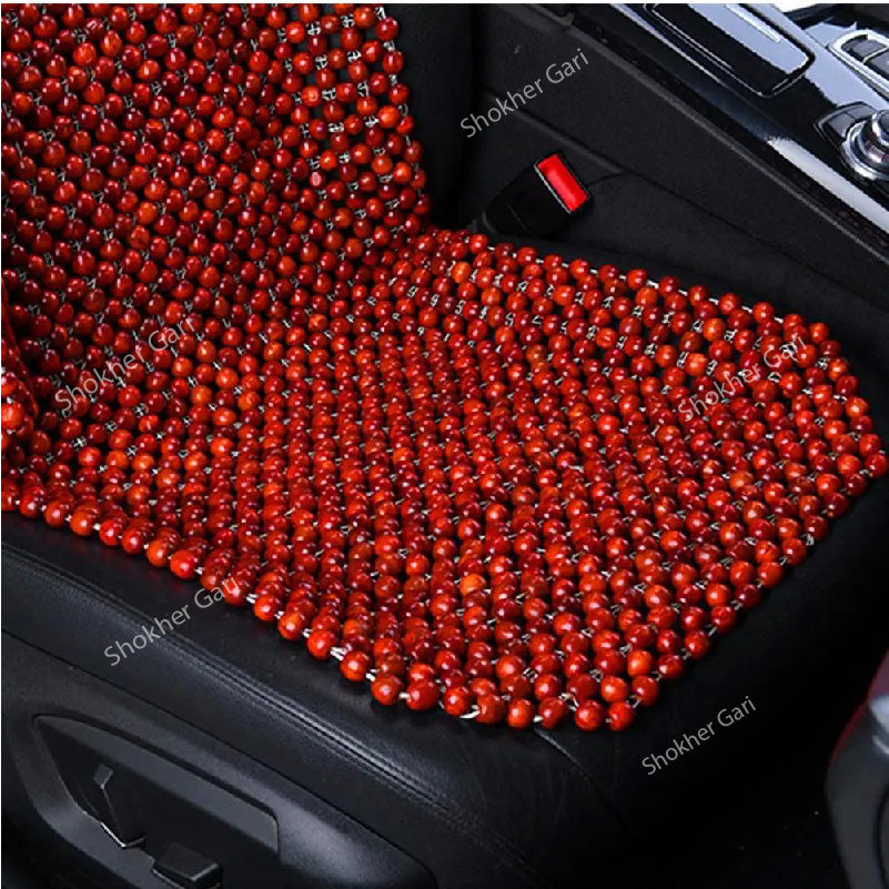 Wooden Bead Car Seat Cover 1 piece image 1