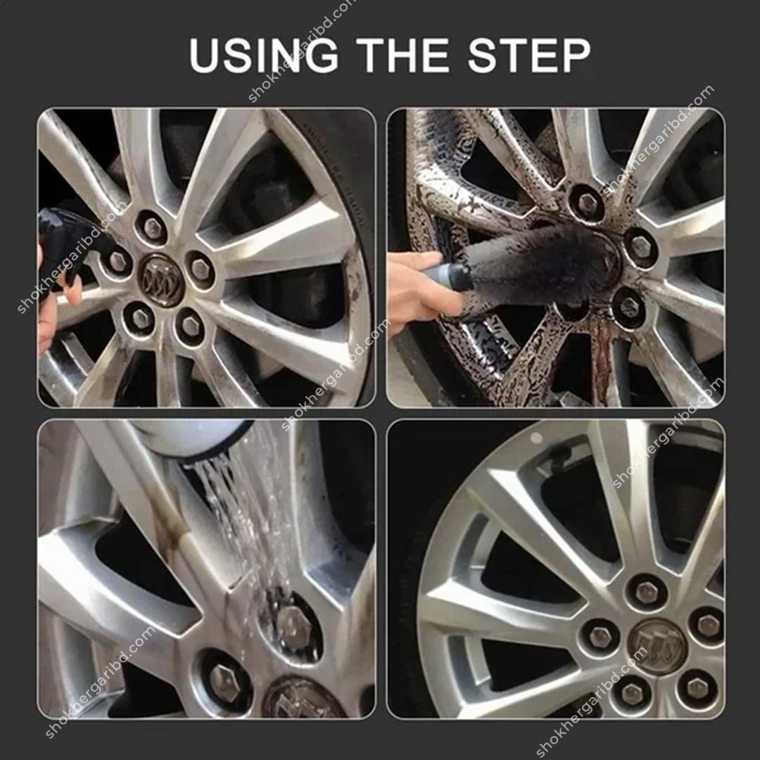 Car Botny Wheel Hub Cleaner image 2