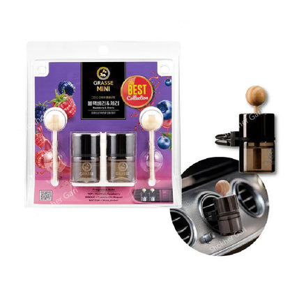 AC Vent Perfume Bullsone Grasse Diffuser Air Freshener 2pcs image 4