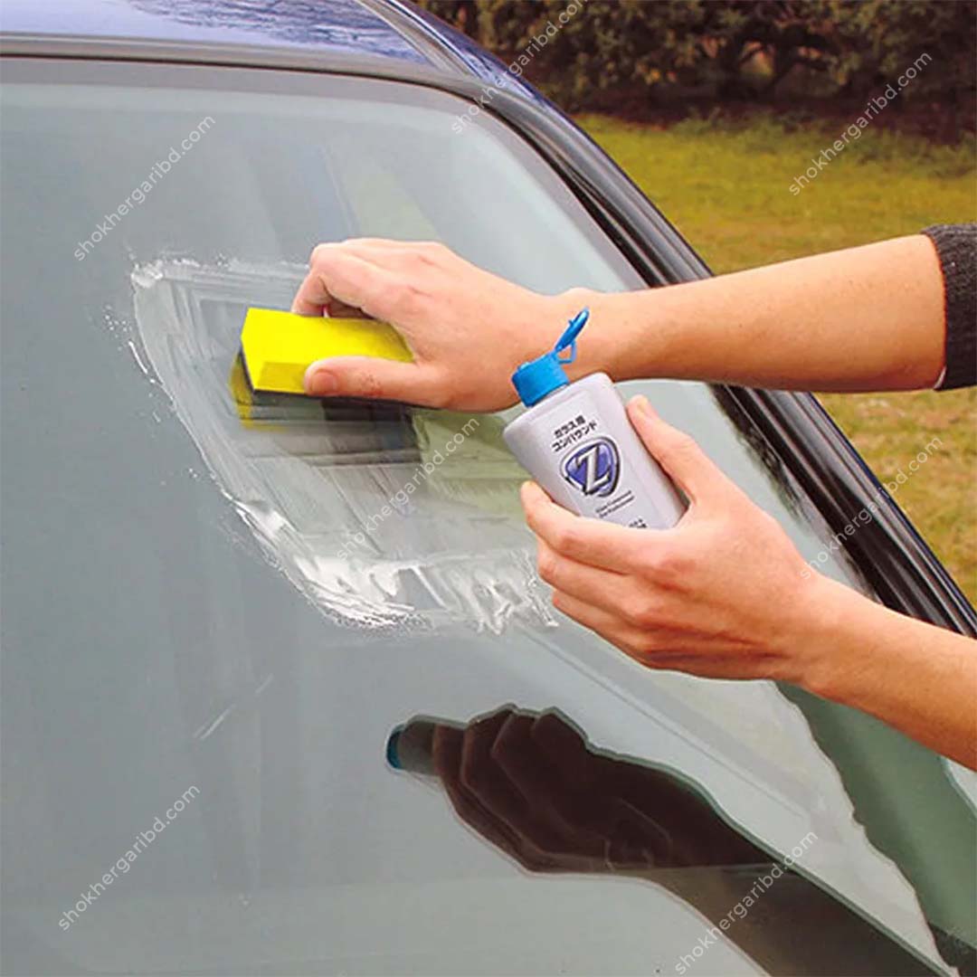 Soft99 Glass Compound Car Glass Scratch &amp; Water Spot Remover – 100ML image 4