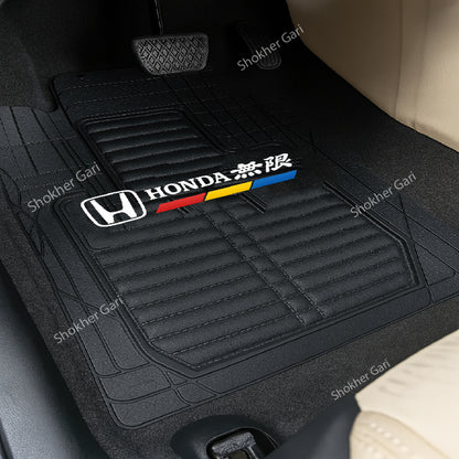 4D Luxury PVC Soft Floor mat 5pcs set image 13