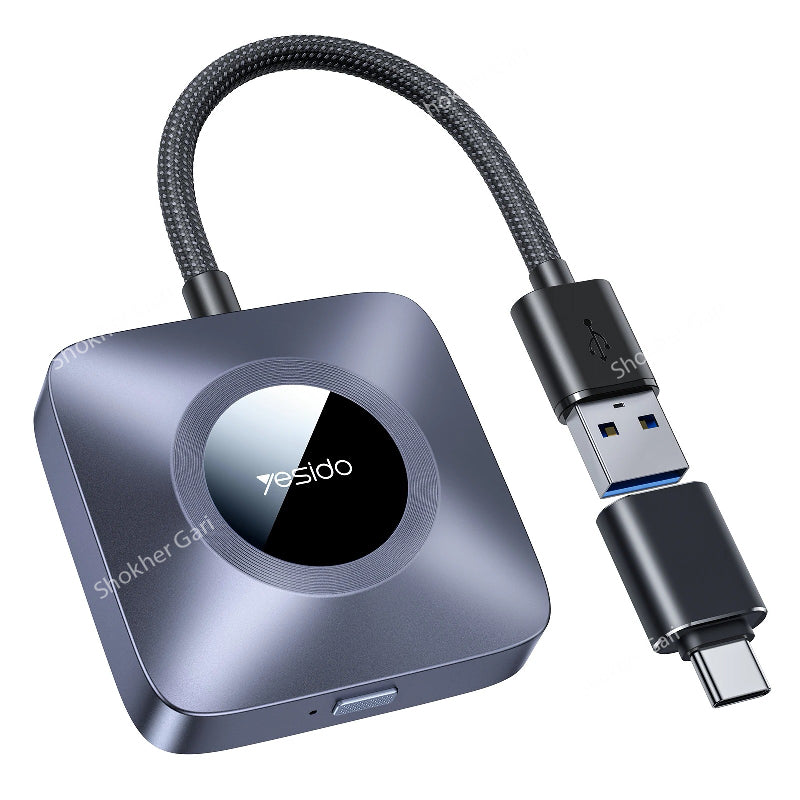 Yesido KM23 Wireless Intelligent Connection Dual-band WIFI Free Adapter Inside Wireless Carplay image 4