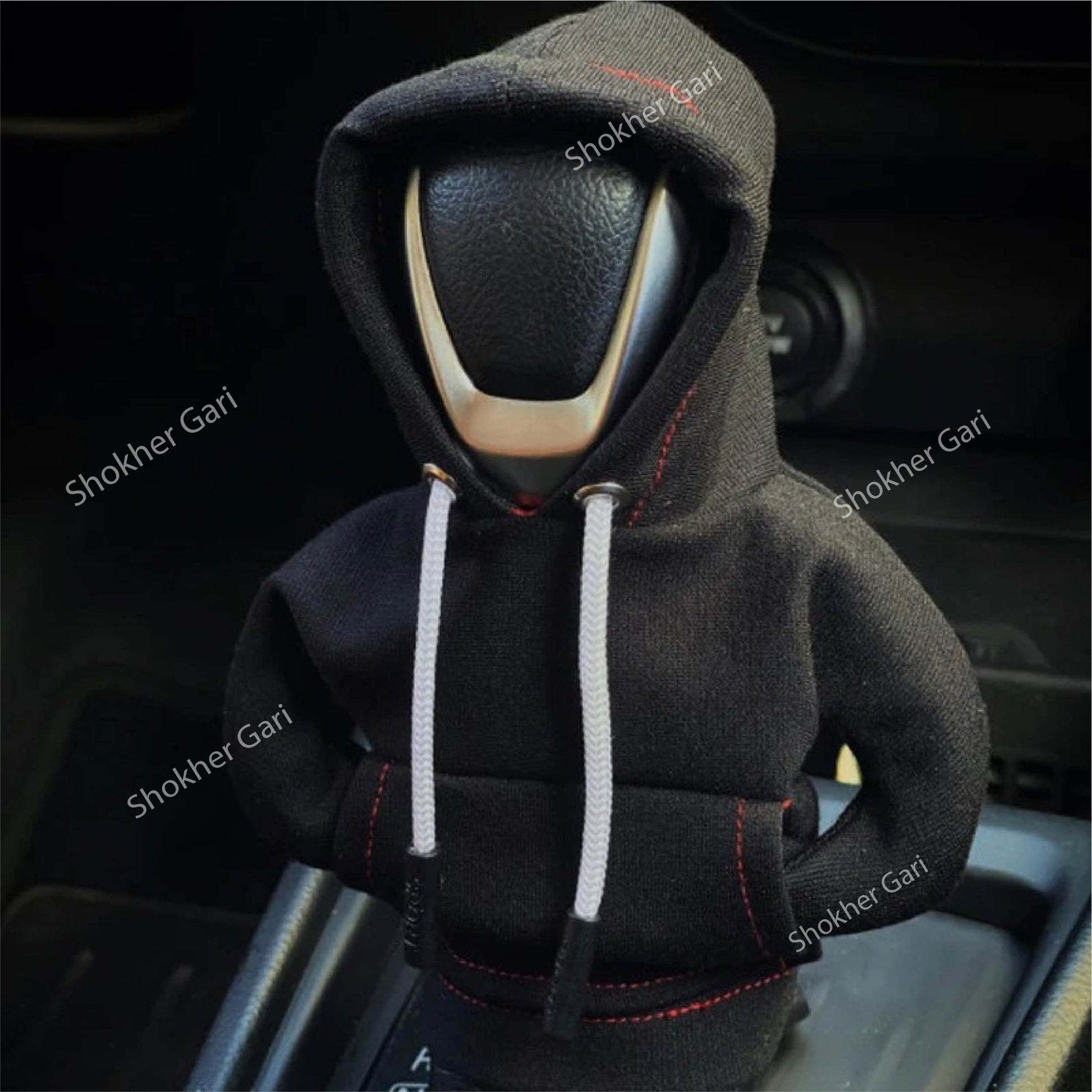 Hoodie Gear Cover Shift Cover - Black image
