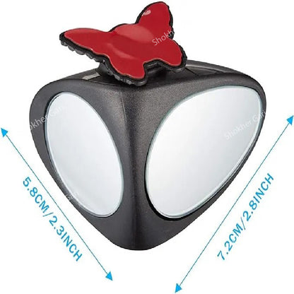 Car 3R Butterfly Blind Spot Mirror 2 Pcs set - Rear View Mirror image 1