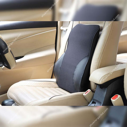 Car Premium Liner Design Back Pillow Lumber Support image 5