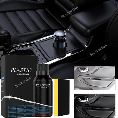 1Pcs Car Plastic Restorer Plastic Coating 650 Tk image 7