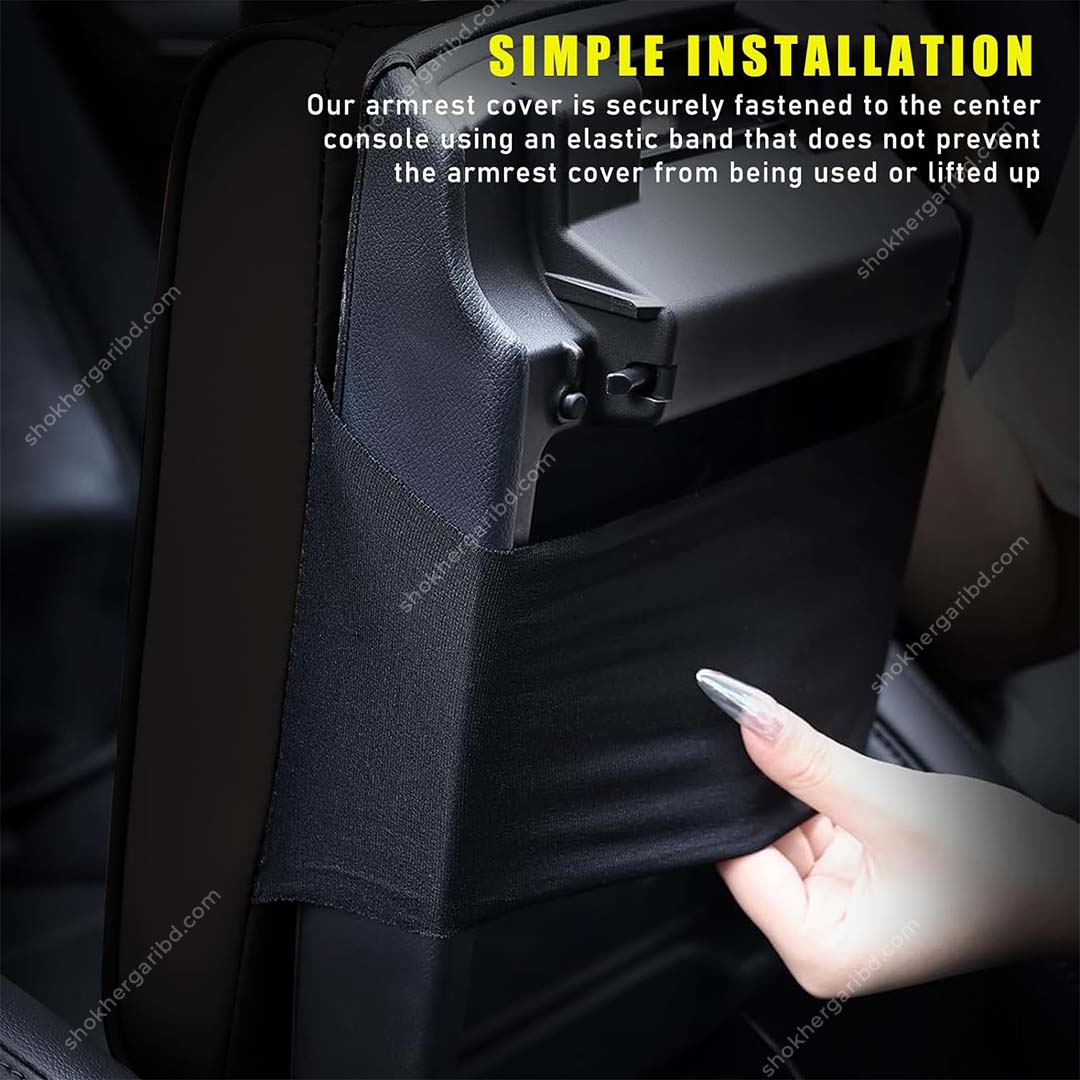 Design 2 in1 Arm Rest Support With The Tissue Box