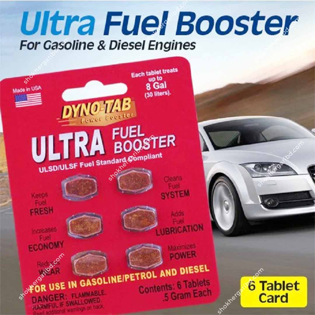 USA Dyno-Tab Ultra Fuel Booster MINI 6-TAB CARD image 1