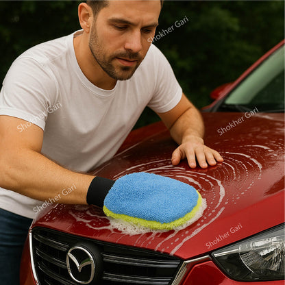 Micro Fiber Car Cleaning Gloves 1piece image 0