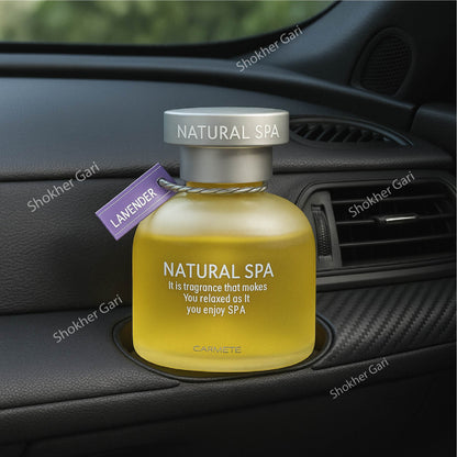 Luxury glass liquid perfume Natural Spa - Yellow image