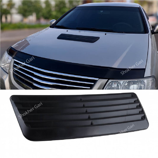 Car Engine Hood Louver Air Intake Outlet Cover image 0