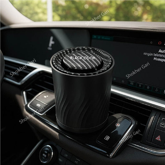 Black Oud Coffee Cup Style Air Freshener Perfume Gel image 0