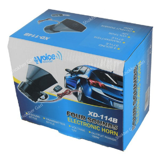 ELECTRONIC VIP HORN XD-114B FOUR SOUNDS image 0