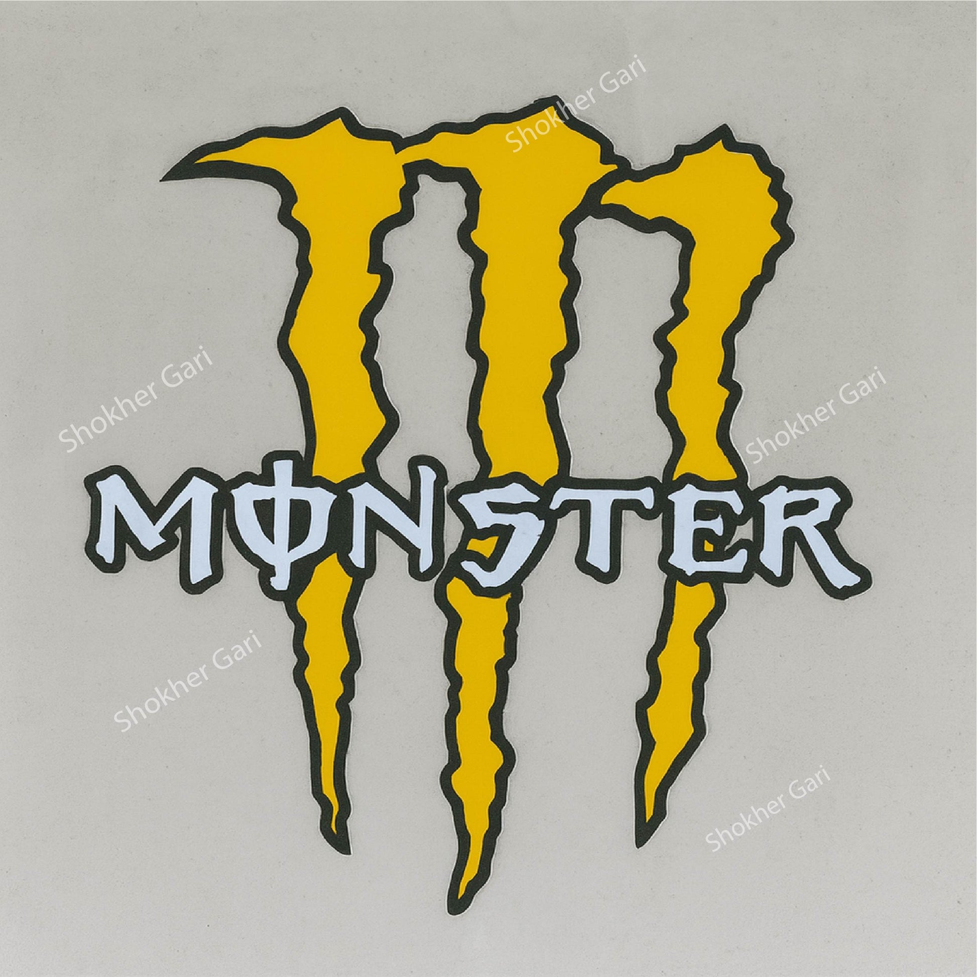 Car Monster Sticker Energy  Waterproof &amp; Premium quality image 4