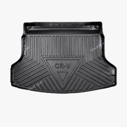 Carbon Fiber Print Back Dala Mat - Crv 5 Seater image