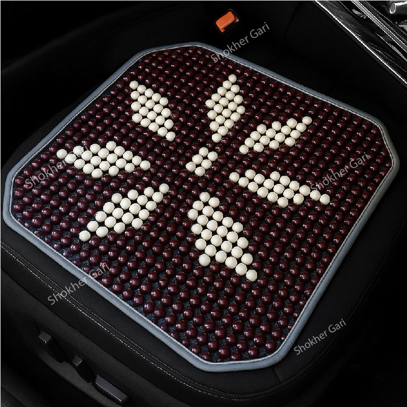 Car Wooden Bead Seat Cushion image 1
