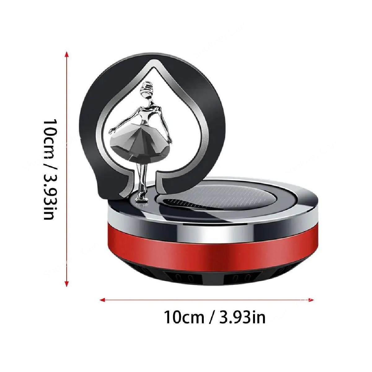 Dancing Girl Car Solar Perfume