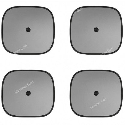 4pcs Car Window Sunshade Shield Window Curtain Folding image 2