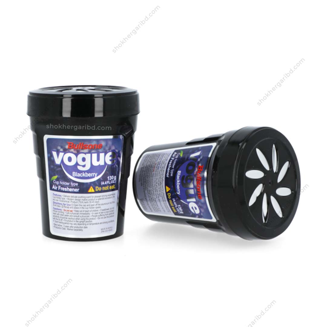 Bullsone Voge Gel Perfume Air Freshener 2pcs 130g - Blackberry image