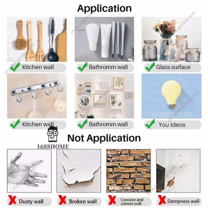 Nano Tape Transparent Reusable Double Sided Adhesive 2cm 3 meter image 3